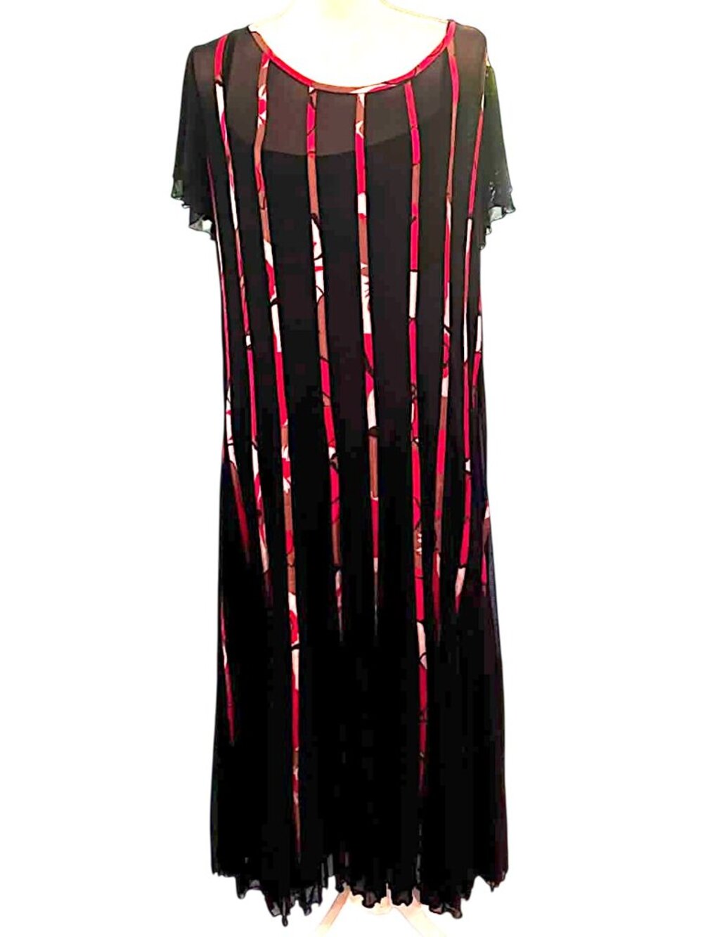 Personal Choice Black Midi Dress
